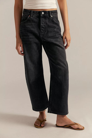 Free People Deep Trance Dropped Boyfriend Jean in Hypnosis