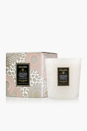 Voluspa Classic Candle in Tahitian Coconut Vanilla