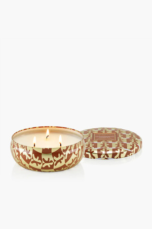 Voluspa 3 Wick Tin Candle in Gingerbread Chalet