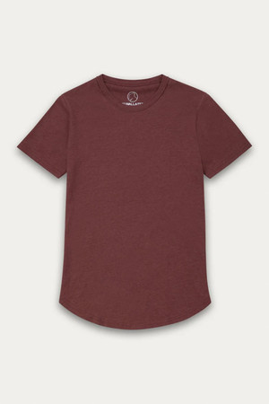 KuwallaTee Scoop Tee in Marron