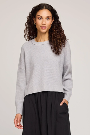 Gentle Fawn Axel Sweater in Heather Ash