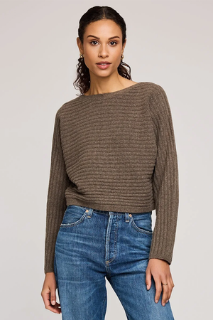 Gentle Fawn Nico Sweater in Heather Umber