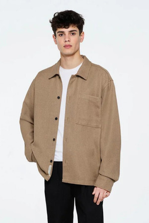 Minimum Ralph Overshirt in Shitake