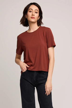 Gentle Fawn Christine Tee in Mahogany
