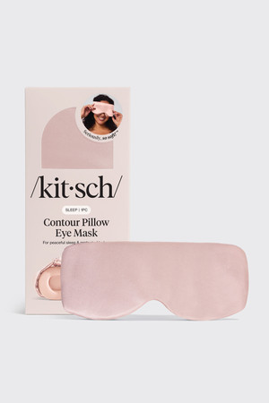 Kitsch Contour Pillow Eye Mask in Blush