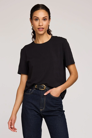 Gentle Fawn Christine Tee in Black.