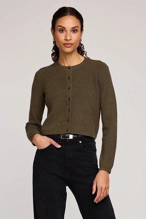 Gentle Fawn Mirabelle Sweater in Heather Olive
