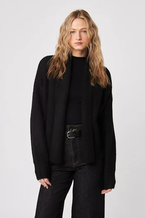 John + Jenn Noah Sweater in Caviar