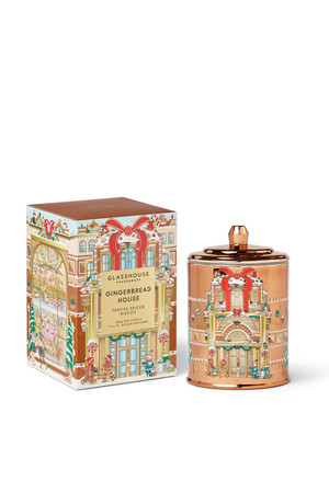 Glasshouse Gingerbread House Candle