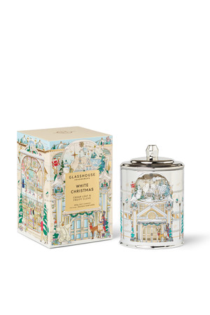 Glasshouse White Christmas Candle