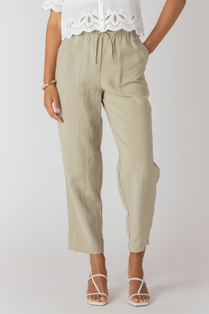 Room 34 Straight Leg Pant in Light Sage