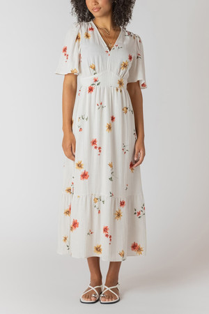 Room 34 Floral Maxi Dress