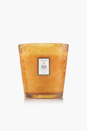 Voluspa 3 Wick Hearth Candle in Baltic Amber