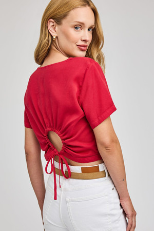 Gentle Fawn Alessandra Top in Washed Garnet