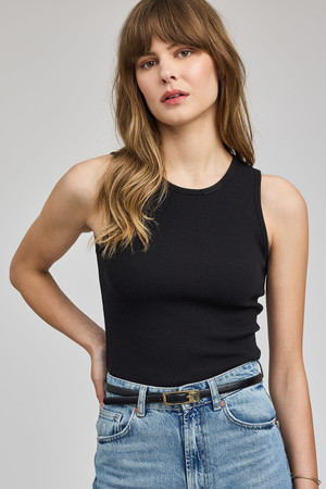 Gentle Fawn Daria Tank in Black