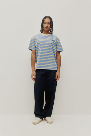 KuwallaTee Striped Tee in Blue