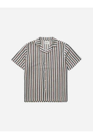 KuwallaTee Zig Zag Shirt in Brown