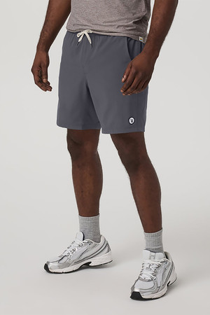 Vuori Kore Lined 7" Short in Charcoal