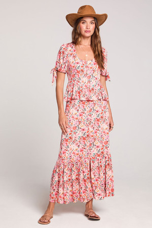 Saltwater Luxe Kandace Midi Skirt