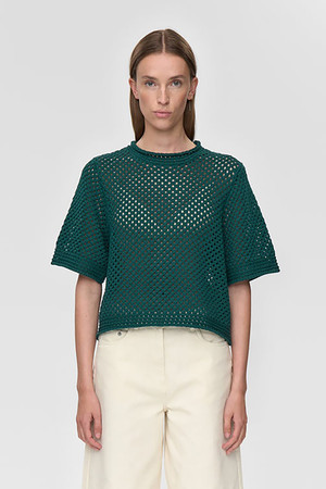 Minimum Lily Knit Tee in Botanical Garden