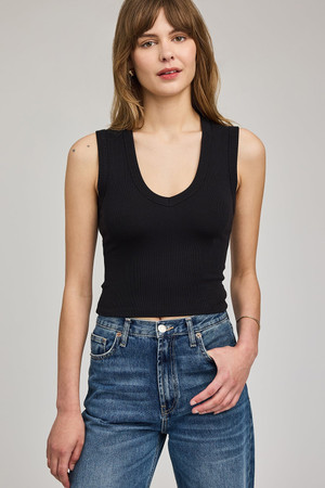 Gentle Fawn Crawford Tank in Black