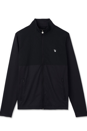 Vuori Sunday Element Track Jacket in Black