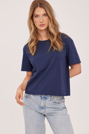Gentle Fawn Brigitte Tee in Navy