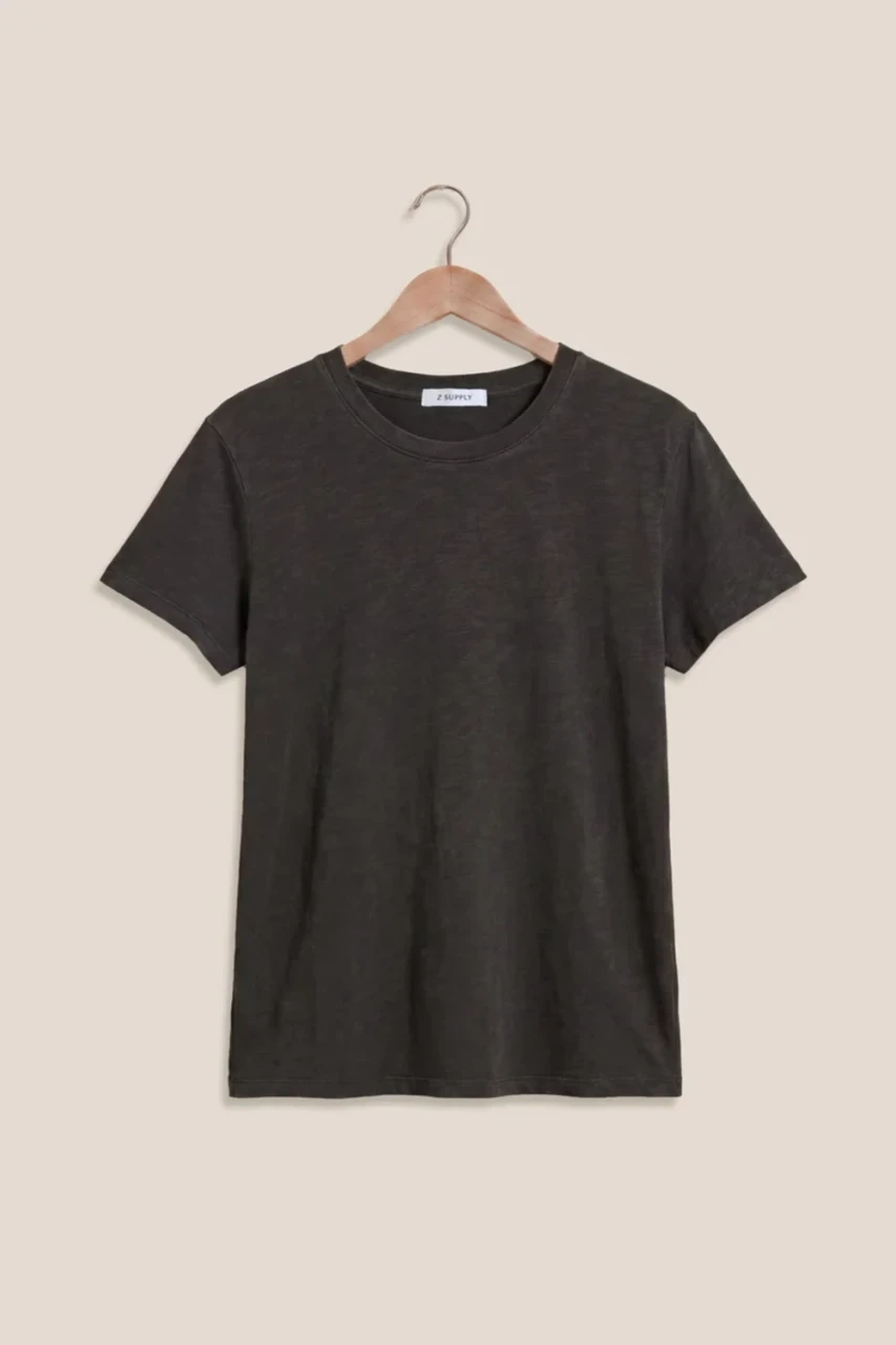 Black sand Z Supply slub tee oh hanger