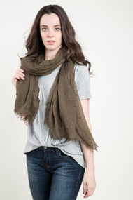 Jackson Rowe Cassidy Scarf in Cactus