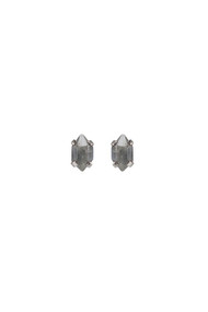 Mimi & Marge Faceted Labradorite Stud