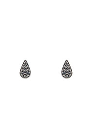 Mimi & Marge Kebaikan Tear Earring in Silver