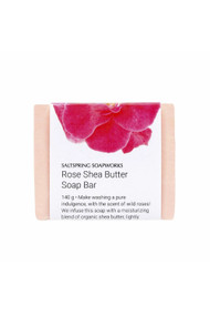 Saltspring Soapworks Rose Shea Butter Soap