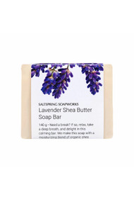 Saltspring Soapworks Lavender Shea Butter Soap