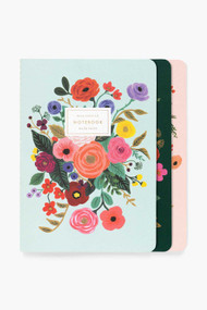 Rifle Paper Co. Set of 3 Garden Party Notebooks