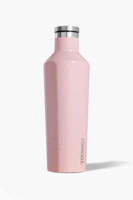 Corkcicle 16oz Canteen in Gloss Rose Quartz