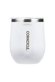 Corkcicle 12oz Stemless Tumbler in Gloss White