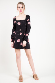 Amuse Society Easy On The Eyes Dress in Black