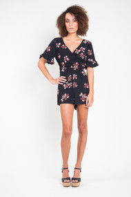 BB Dakota Orchard Stroll Romper in Black