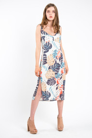 Saltwater Luxe Georgia Midi Dress in Blush