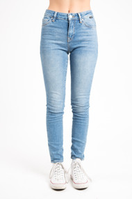 Mavi Tess High Rise Skinny in Mid Indigo Vintage