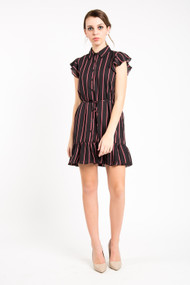 BB Dakota City Lines Dress in Black