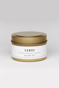 Hollow Tree Travel Candle in Canoe