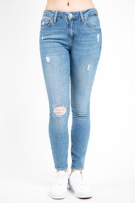 Mavi Tess in Mid Blue Recycled Denim