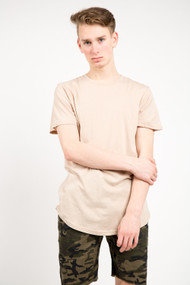 KuwallaTee Scoop Tee in Oxford Tan