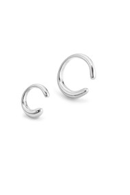 Jenny Bird Sials Ear Cuffs in Rhodium