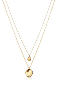 Jenny Bird Mithras Necklace in High Polish Gold