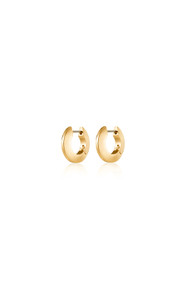 Jenny Bird Toni Hinged Small Hoops in High Polish Gold