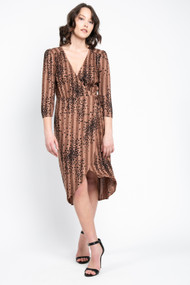 Saltwater Luxe Tahoe Dress in Cheetah Dot