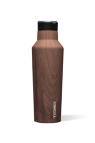 Corkcicle 20oz Sport Canteen in Walnut Wood