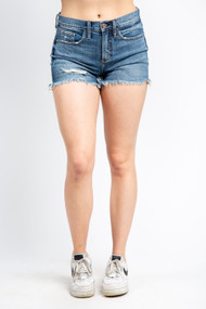 Silver Jeans Not Your Boyfriends Shorts in Indigo